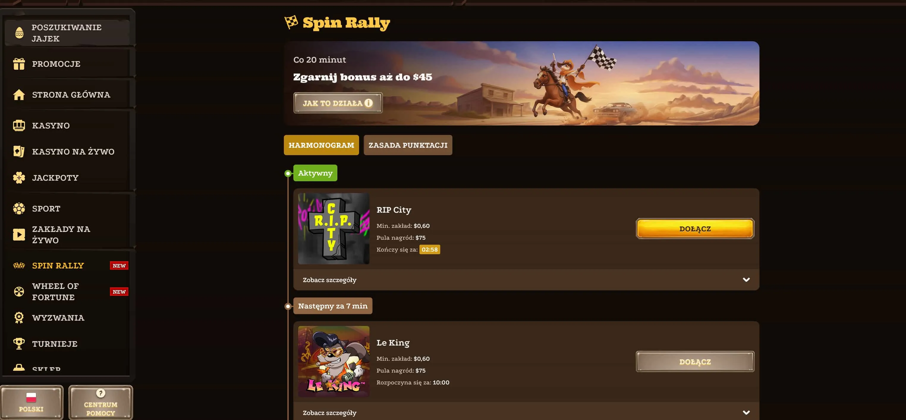 Lizaro Casino &mdash; Pełen Przegląd Dostępnych Kategorii Gier